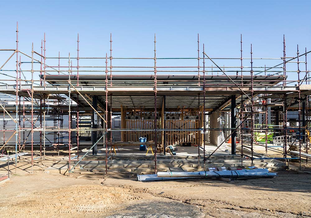 Residential scaffolding