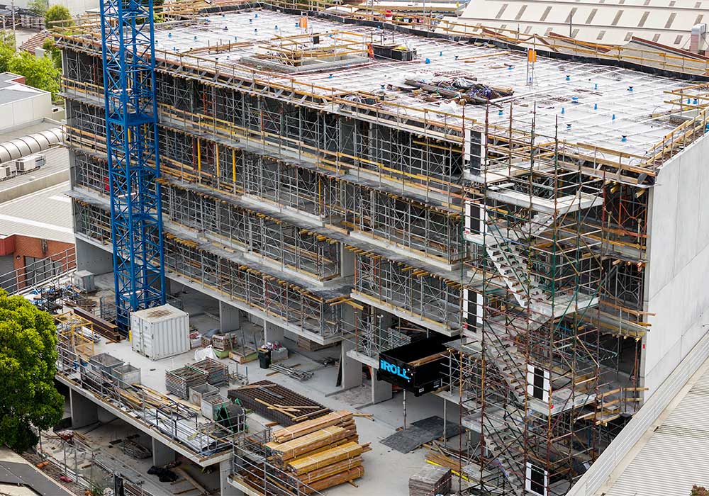 Industrial scaffolding