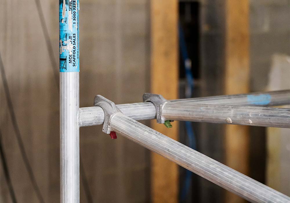 Aluminium scaffolding hire in Melbourne