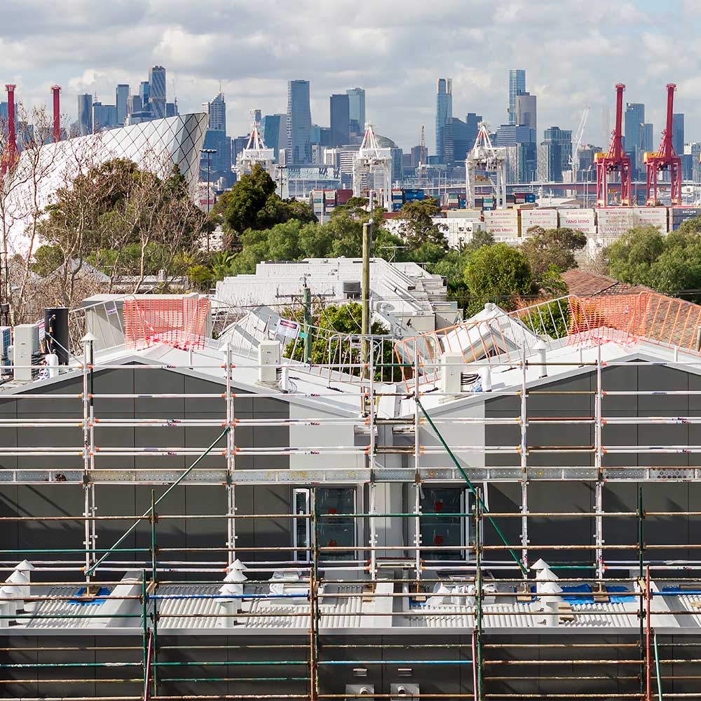 Residential scaffolding in Melbourne
