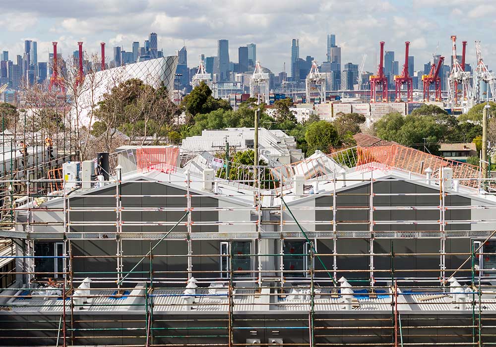 Commercial scaffolding in Melbourne